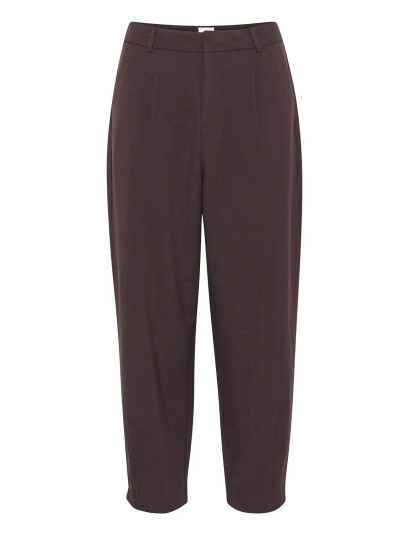 KAFFE Kamerle Pants Cropped |Burgundy |44 KAFFE Kamerle Pants Cropped |Burgundy |44