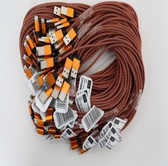 Omega Usb-A - Lightning-Kabel 1 M Oransje (Oufbblo)