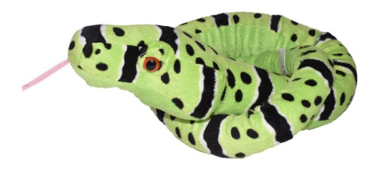 Wild Republic Snakesss Plysjbamse 137cm Grønn Slange Wild Republic Snakesss Plysjbamse 137cm Grønn Slange