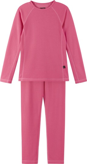 Reima Kids' Thermal Set Lani Soft Coral 150