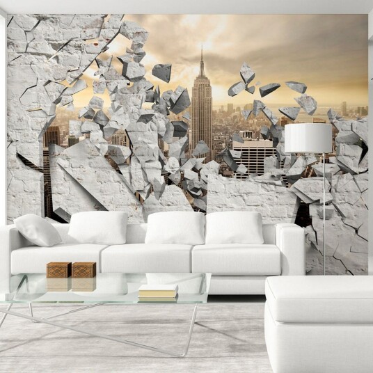 Fototapet NY City Behind The Wall 350x245 - Artgeist sp. z o. o.