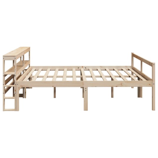 Seniorseng med hodegavl 180x200 cm heltre furu
