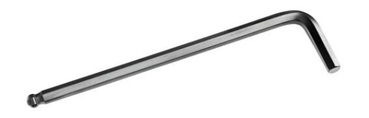 Ironside 100561 Unbraconøkkel med kule Nøkkelvidde: 7 mm, Håndverktøy