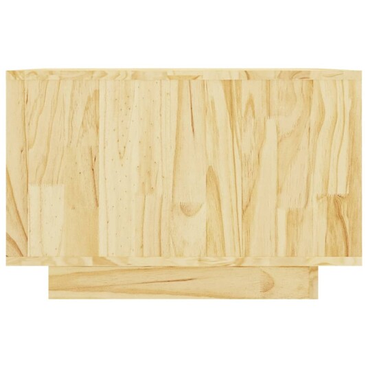 vidaXL Salongbord 50x50x33,5 cm heltre furu