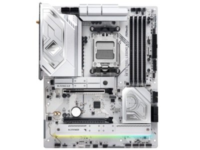 ASRock X870 Steel Legend ATX Hovedkort med Wi-Fi 7 og DDR5 ASRock X870 Steel Legend ATX Hovedkort med Wi-Fi 7 og DDR5