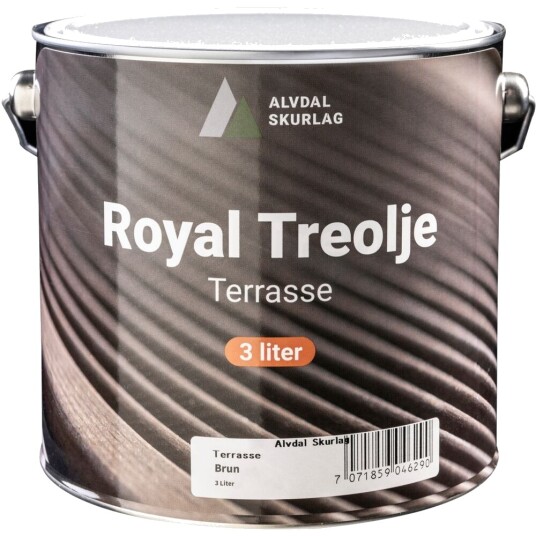 Alvdal Royal Treolje Royal Terrasse Brun 3l Alvdal Royal Treolje Royal Terrasse Brun 3l