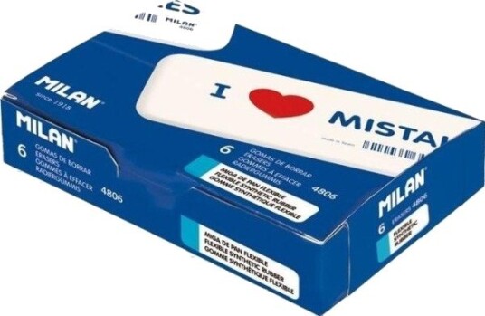 Viskelær 4806 I Love Mistake P6 Milan Pris Per Stk