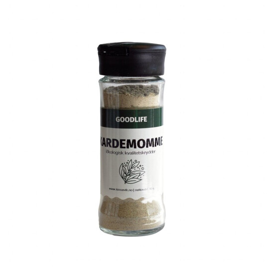 Goodlife malt økologisk kardemomme 40 g Goodlife malt økologisk kardemomme 40 g