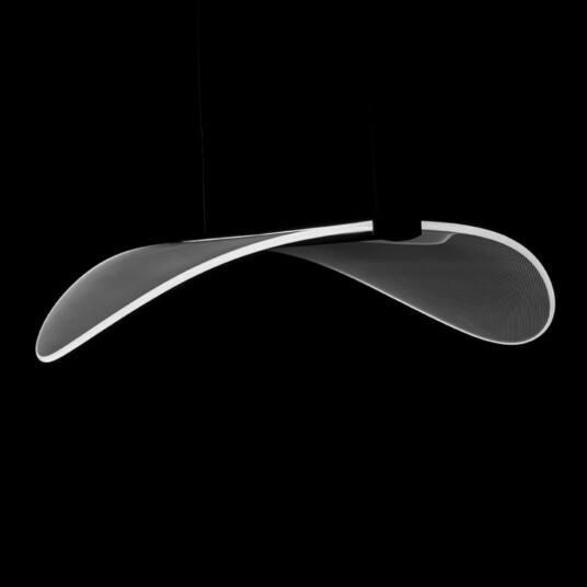 Stilnovo Diphy LED hengelampe 54 cm 1 lyskilde DALI Push Stue 30.5 8.2 Hvit