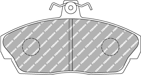 FERODO RACING FDS613 Bremseklosser FERODO RACING FDS613 Bremseklosser