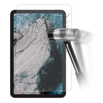 Nokia T20/T21 Beskyttelsesglass 9H, 0.3mm Klar