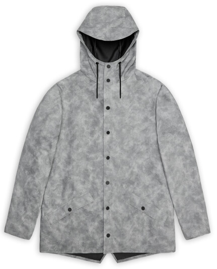 Rains Unisex Jacket Distressed Grey XL, Distressed Grey