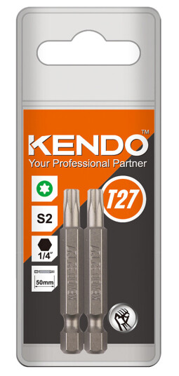 KENDO BITS T27 50MM 2 STK