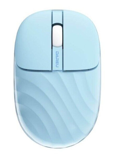 Dareu Lm135d Wireless Mouse  Blue 