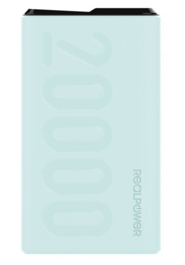 RealPower PB-20000PD+ 20000 mAh Blå