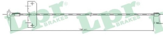 Bremsewire LPR C0751B