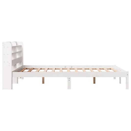 Sengeramme uten madrass hvit 120x190 cm heltre furu 3306530