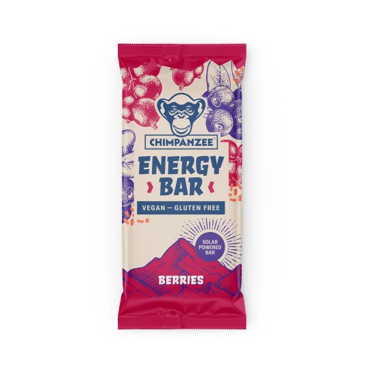 Chimpanzee Energy Bar Berries 15pk Chimpanzee Energy Bar Berries 15pk