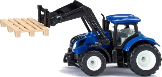 Siku 1544 Frontlaster Montert På Forhånd New Holland Gutt/jente 3 År Sort Blå Siku 1544 Frontlaster Montert På Forhånd New Holland Gutt/jente 3 År Sort Blå