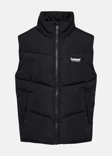 Hummel hmlJR PUFFER VEST BLACK 140 Vårjackor Hummel hmlJR PUFFER VEST BLACK 140 Vårjackor