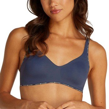 Tommy Hilfiger BH Seamless Triangle Bra Mørkblå 3XL Dame Tommy Hilfiger BH Seamless Triangle Bra Mørkblå 3XL Dame