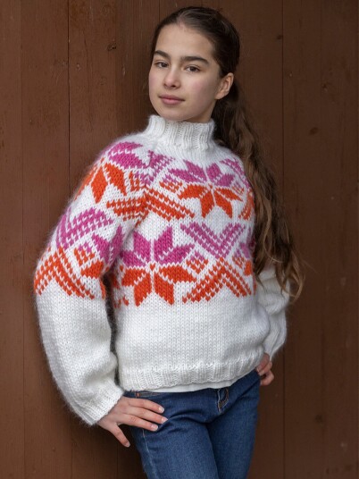 Viking Garn 2410 1B Snoi Genser