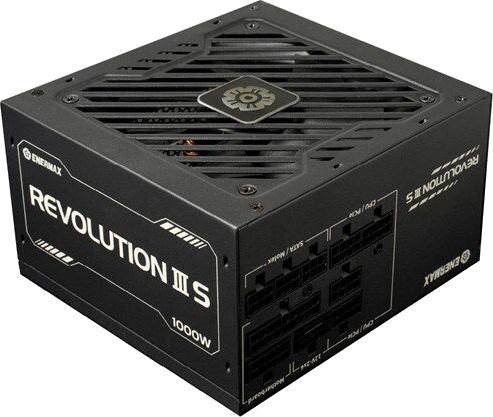 Enermax Revolution3 ERV1000P AHP Strømforsyning 1000W 80 Plus Platinum ATX 3.1 Enermax Revolution3 ERV1000P AHP Strømforsyning 1000W 80 Plus Platinum ATX 3.1