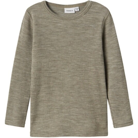 Name It Dried Sage Nmnwax Ull Rib Ls Topp Noos 116