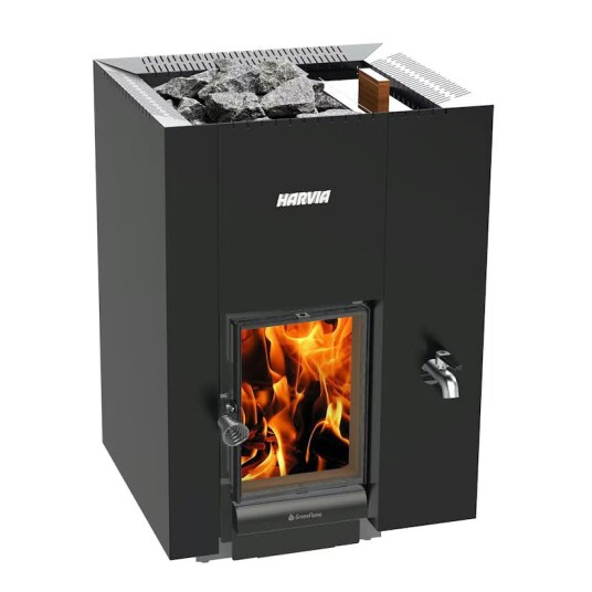 Harvia Badstueovn Linear 22 RS GreenFlame