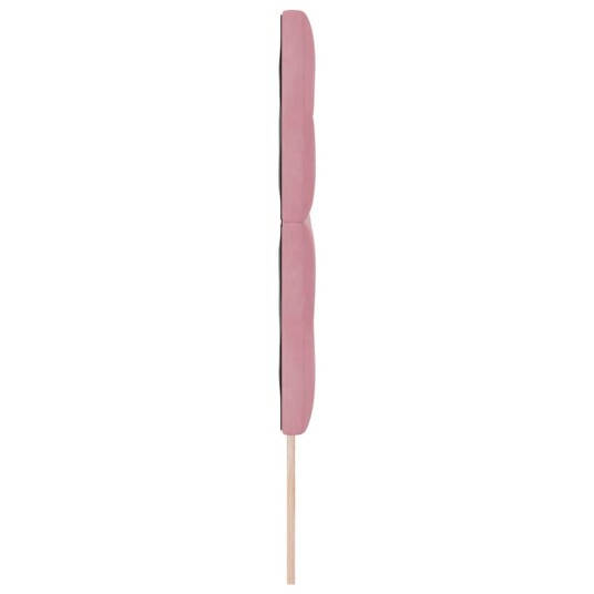 Hodegavl med knapper Tuftet Rosa 140 cm Fløyel