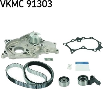 Vannpumpe + tannremmsett SKF VKMC 91303