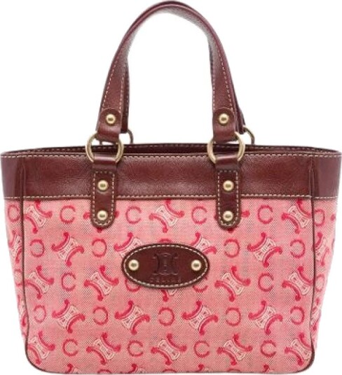 Celine Vintage Dame Pre owned Rød ONE SIZE,