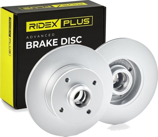 Bremseskive RIDEX PLUS 82B0233P