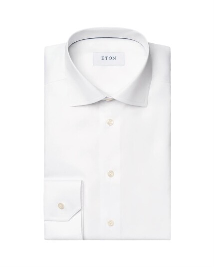 Eton Slim Fit Shirt White Eton Slim Fit Shirt White