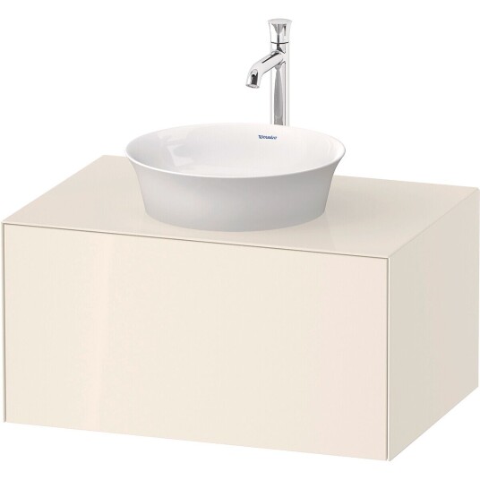 Duravit White Tulip Servantskap 1 skuff 80x55x40,8 cm Nordisk Hvit Høyglans