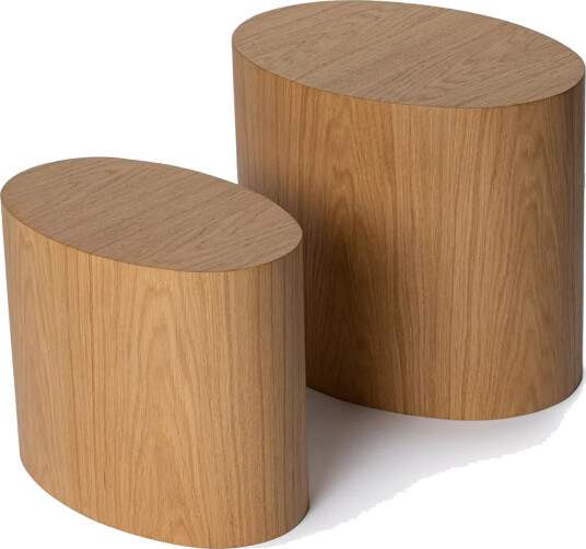 Elipse Sidebord 34 cm - Eik