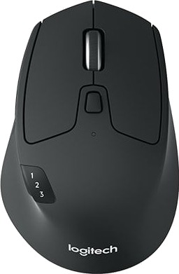 Logitech M720 Triathlon Trådløs Mus 8 Knapper Optisk Svart