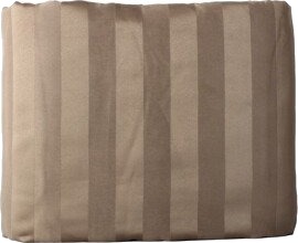 Aumi Collection Stripete dra på laken 180 x 200 cm Brun