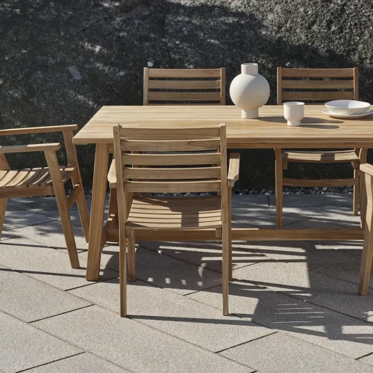 Brafab Keros spisebord 90 X 160 cm teak