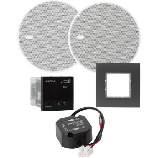Kbsound EIS InWall BT Audio 5" Sort - 6441045