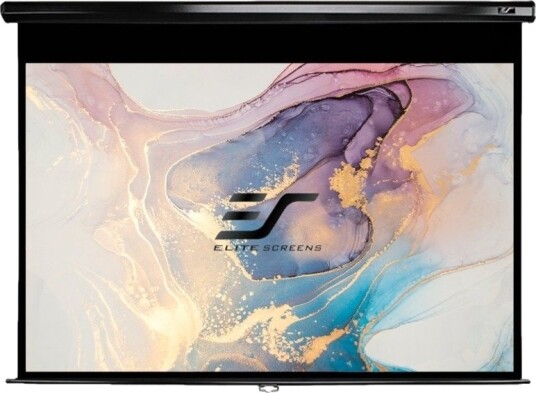 ELITE SCREENS M92UWH H:115CM X B:204CM 16:9 Manual Pull Down Projector Screen 1.1 Format ELITE SCREENS M92UWH H:115CM X B:204CM 16:9 Manual Pull Down Projector Screen 1.1 Format