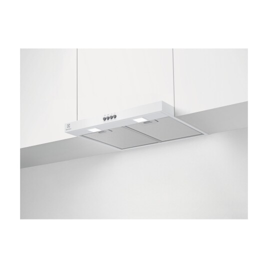 Electrolux LFG425W Kjøkkenvifte Underbygd med Belysning 600 m³/h Sølv Electrolux LFG425W Kjøkkenvifte Underbygd med Belysning 600 m³/h Sølv