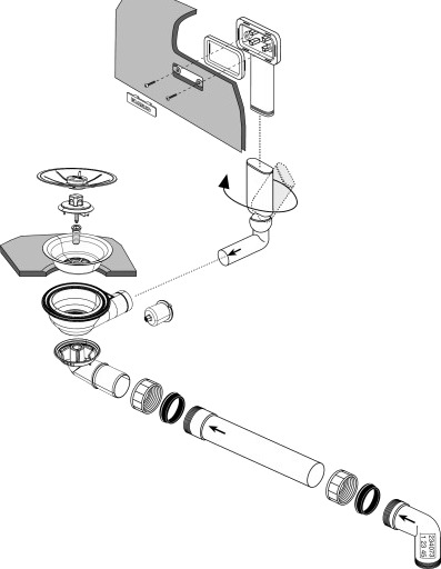 Avløp Andano/Etagon 1X3.5 Uxi Avløp Andano/Etagon 1X3.5 Uxi