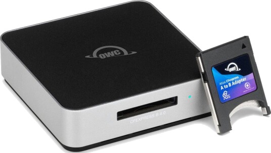 OWC Atlas USB4 CFexpress 4.0 Type B Kortleser USB-C Svart