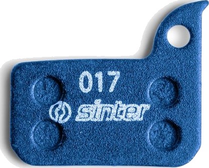 Sinter 017 bremseklosser til Sram blå