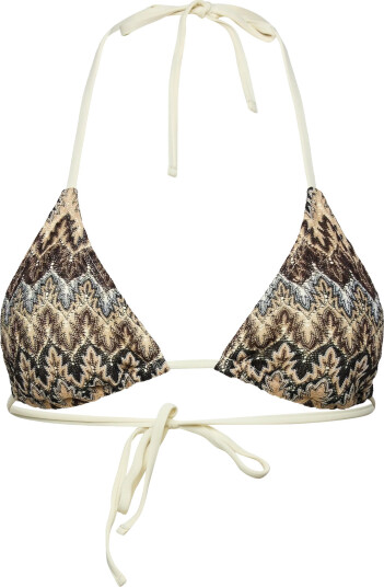 Becksöndergaard Amber Bel Bikini Top - Brown - M