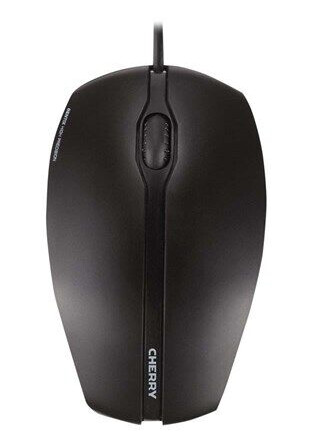 Cherry GENTIX Optisk USB Mus med 3 Knapper - Svart