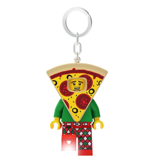 LEGO Iconic Pizza Nøkkelring med LED-light LEGO Iconic Pizza Nøkkelring med LED-light