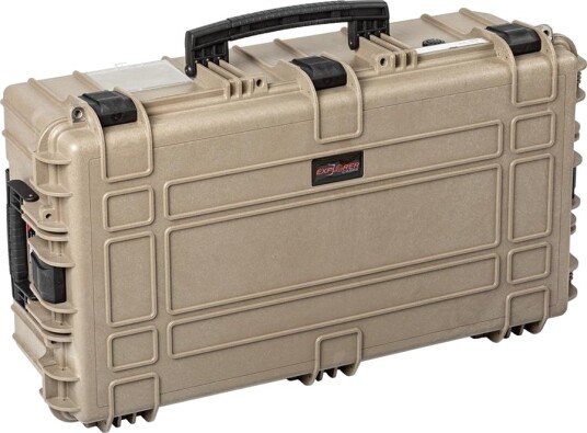 EXPLORER 7626 Flightcase med skuminnlegg - 760x400x260mm - Sand/Beige EXPLORER 7626 Flightcase med skuminnlegg - 760x400x260mm - Sand/Beige