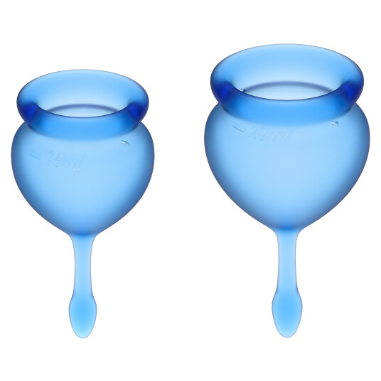 Satisfyer Feel Good Menstrual Cup Dark Blue Satisfyer Feel Good Menstrual Cup Dark Blue